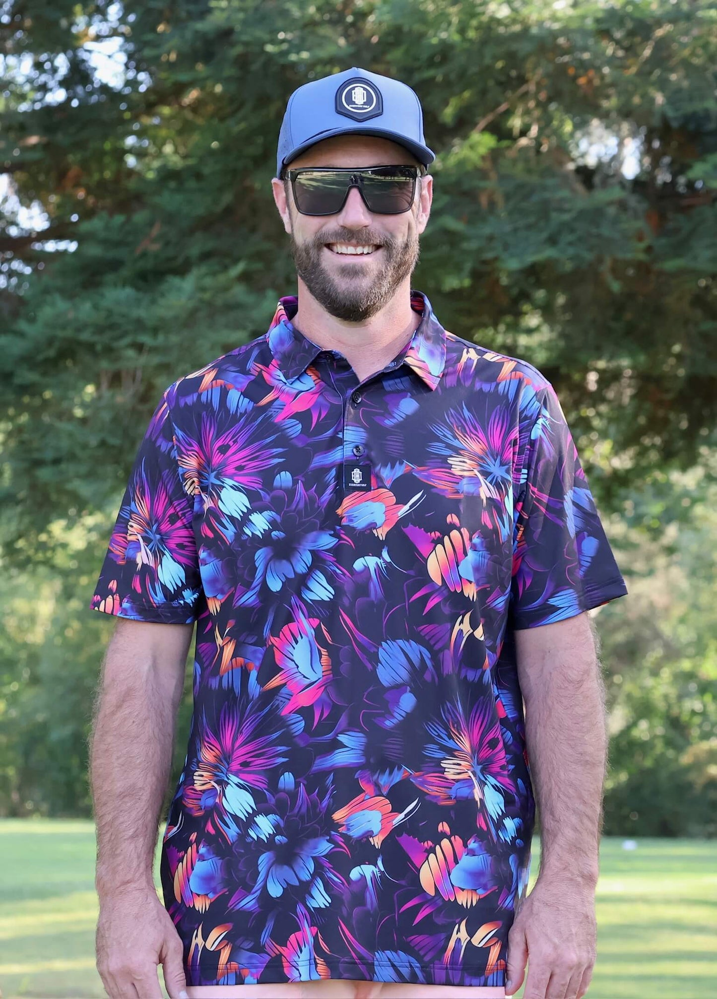 Colorful Strokes Men's Polo