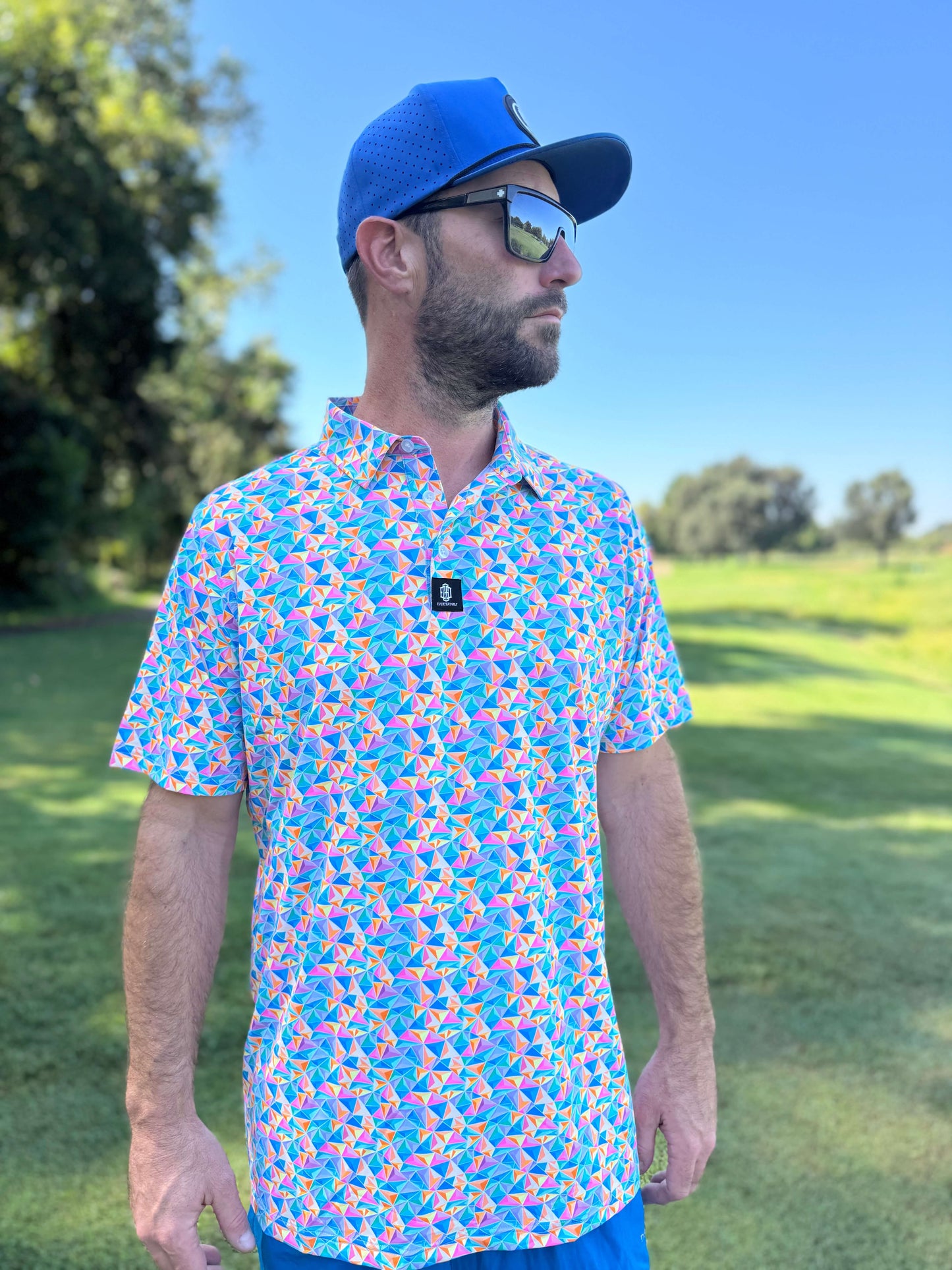 Orange Slice Men's Polo