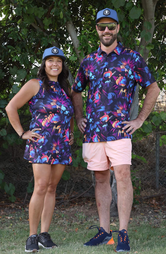 Colorful Strokes Men's Polo