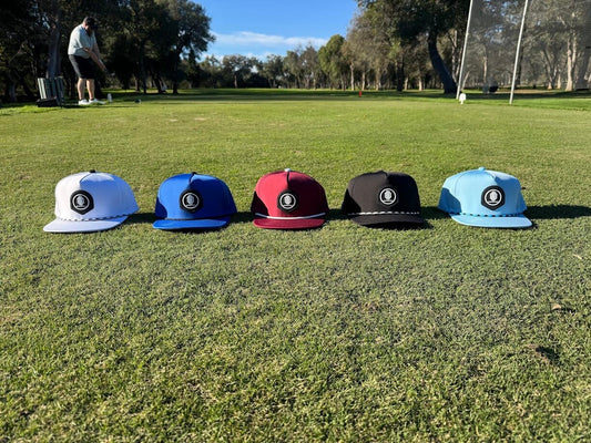 5-Panel Golf Hat- Bright Blue